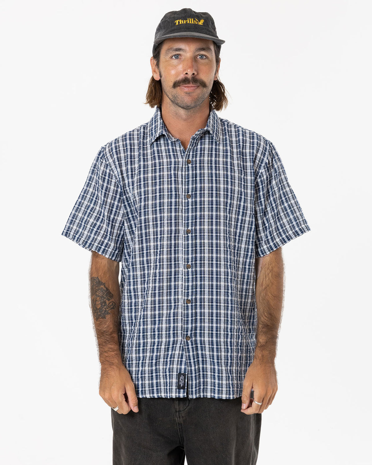 MENS SPLIT DECISION SHORT SLEEVE SHIRT