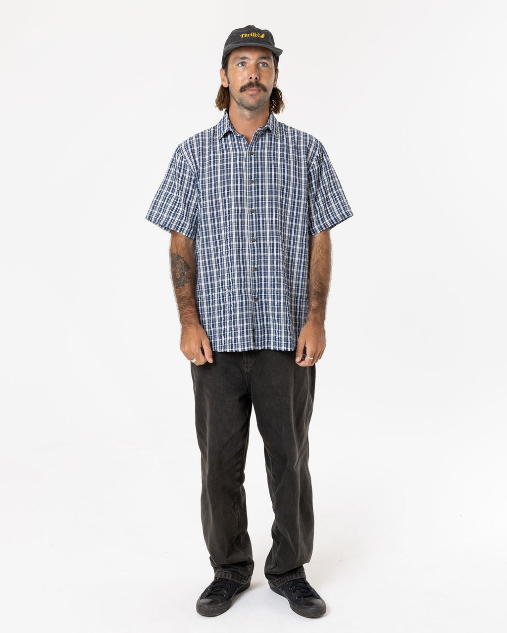MENS SPLIT DECISION SHORT SLEEVE SHIRT