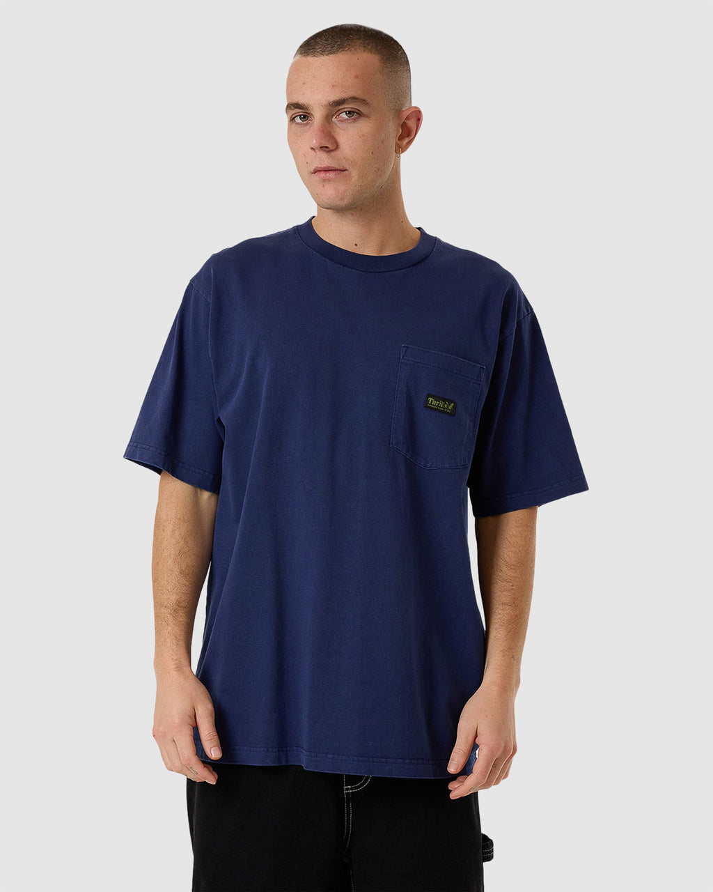 Mens Union Oversized Pocket T-Shirt