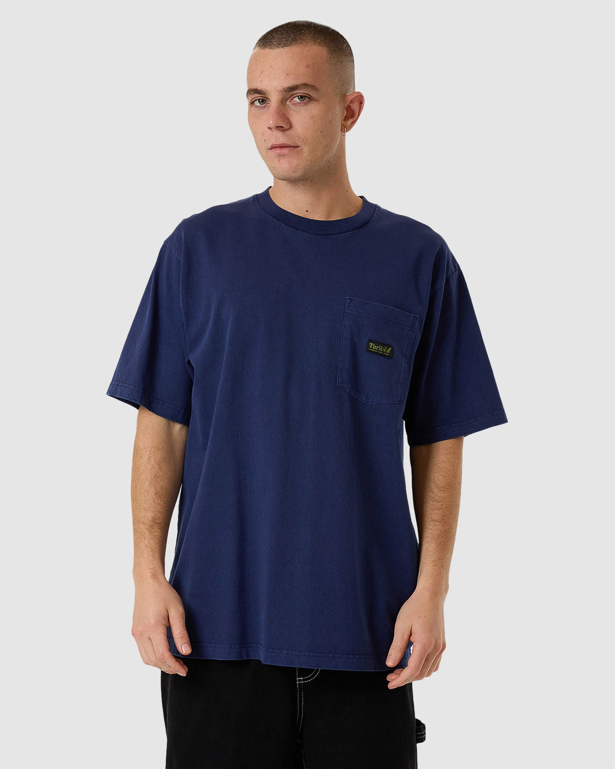 Mens Union Oversized Pocket T-Shirt