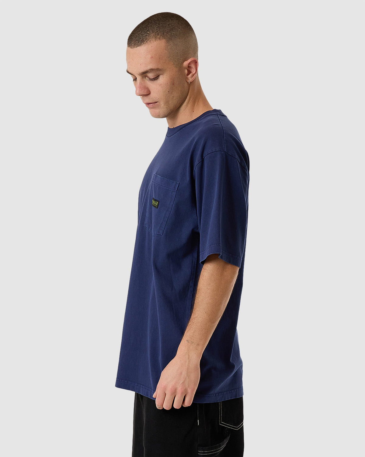 Mens Union Oversized Pocket T-Shirt