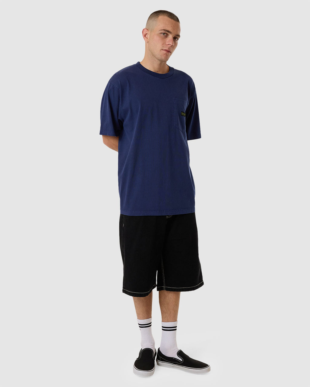 Mens Union Oversized Pocket T-Shirt