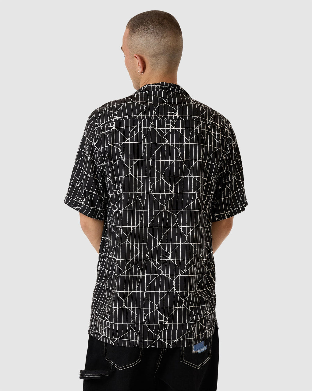 Mens High Power Bowling Short Sleeve Shirt