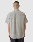 Mens Morphing Check Short Sleeve Shirt