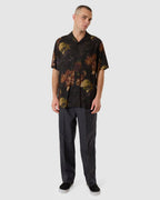 Mens Beauty In Darkness Bowling Short Sleeve Shirt