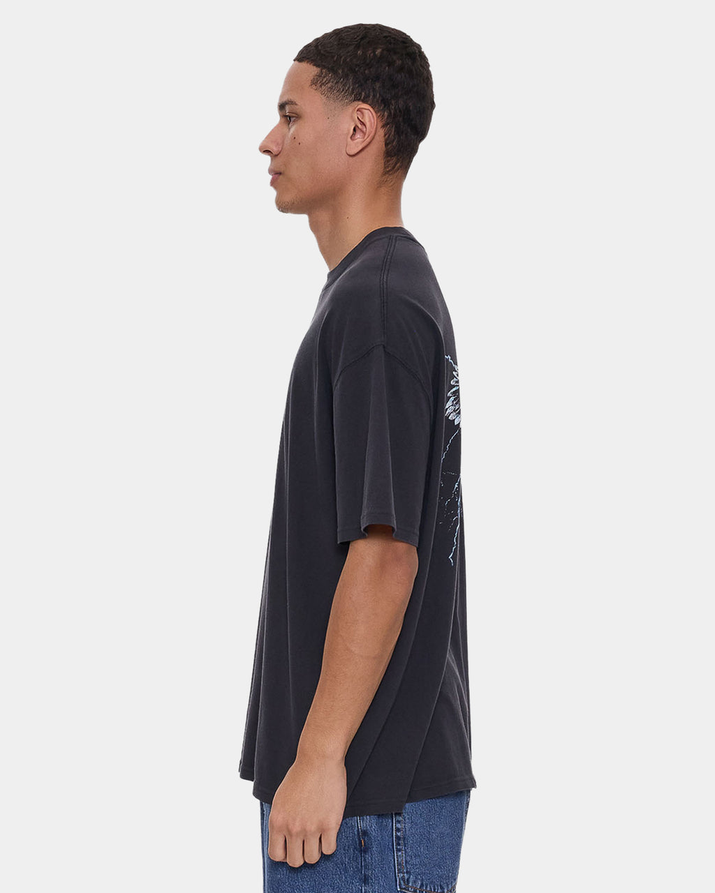 Mens Run For The Hills Oversized T-Shirt