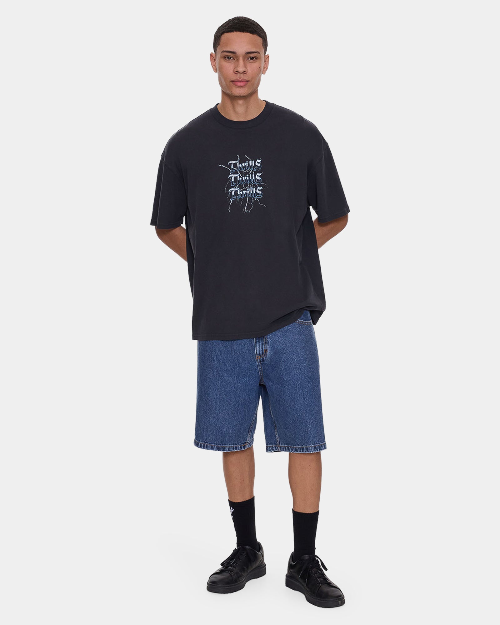 Mens Run For The Hills Oversized T-Shirt