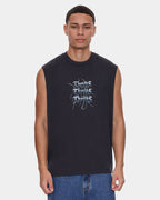 Mens Run For The Hills Oversized Muscle