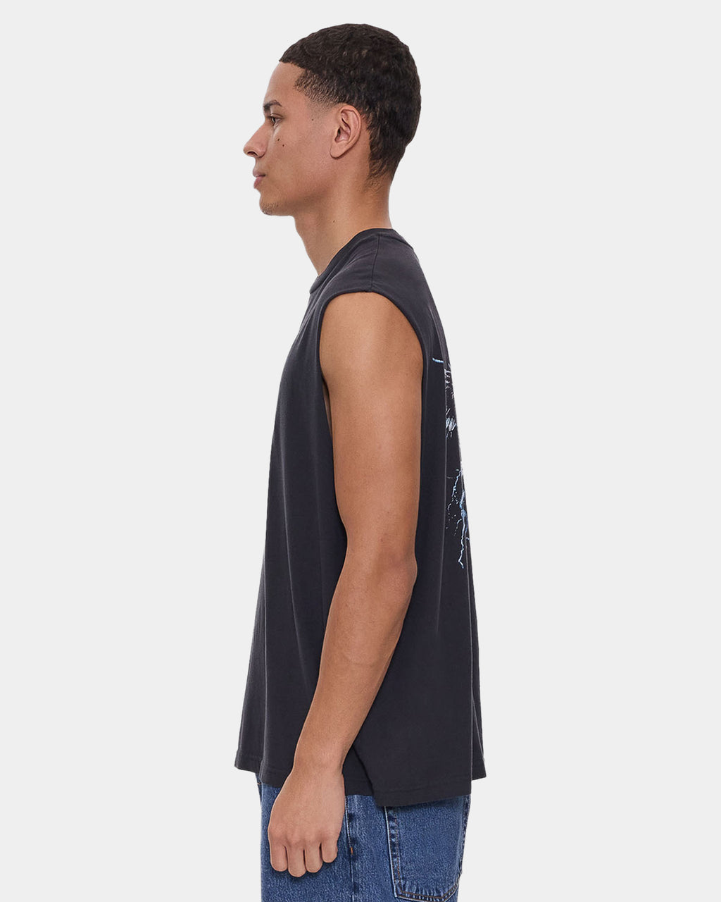 Mens Run For The Hills Oversized Muscle