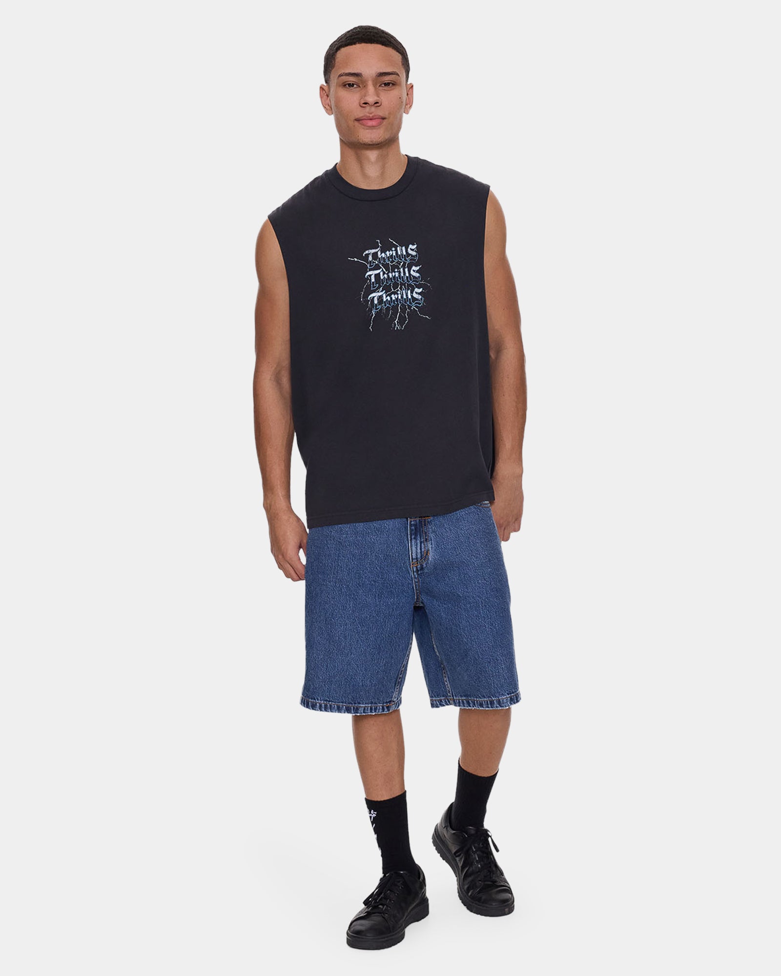 Mens Run For The Hills Oversized Muscle