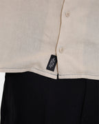 Mens Hemp Minimal Thrills Contrast Stitch Short Sleeve Shirt