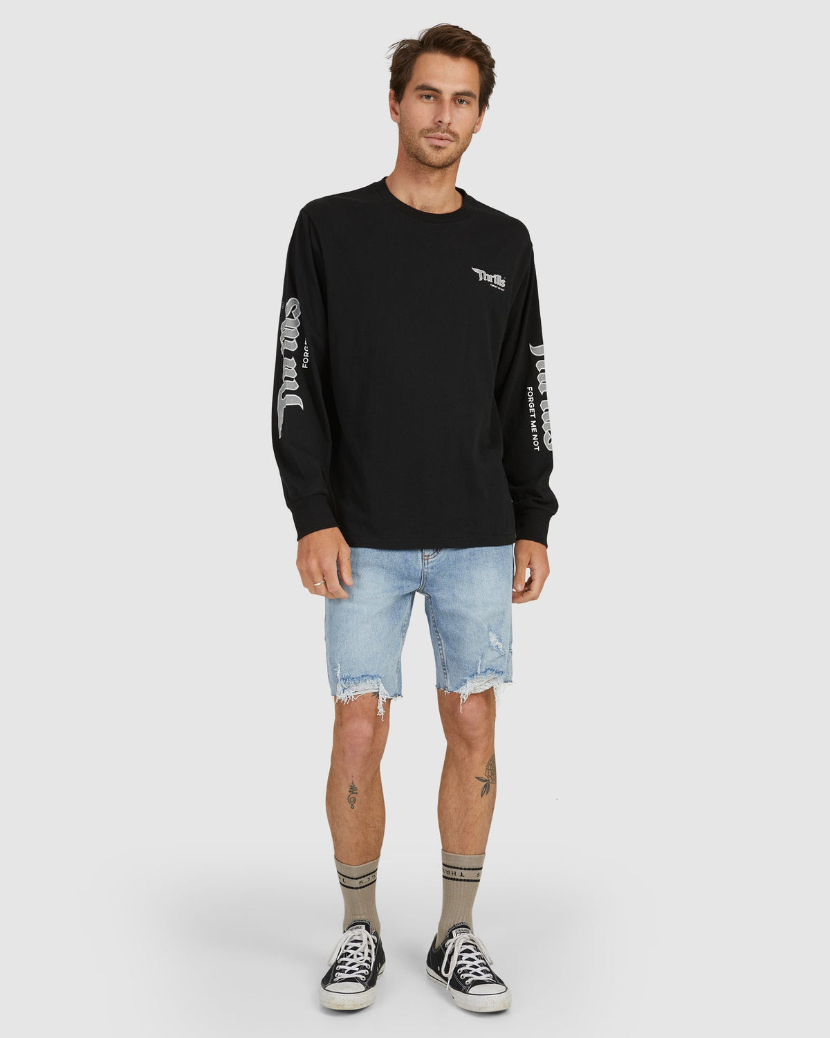 MENS FORGET ME NOT MERCH FIT LONG SLEEVE T-SHIRT