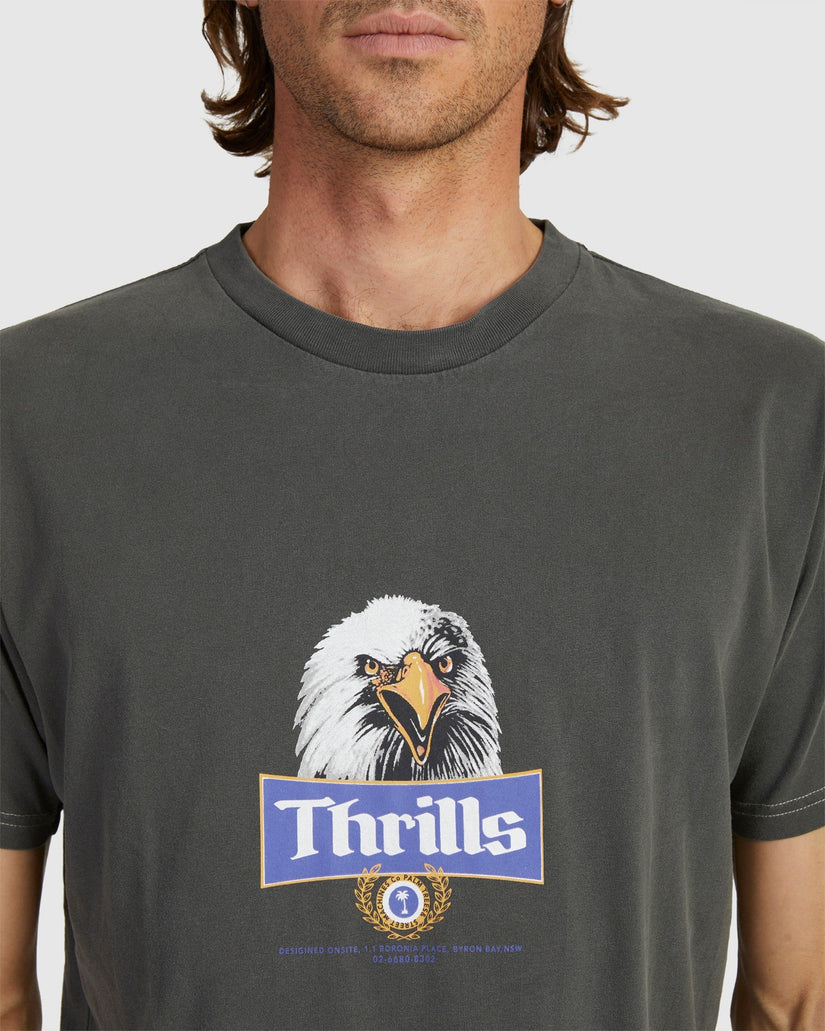 MENS RISE ABOVE MERCH FIT T-SHIRT