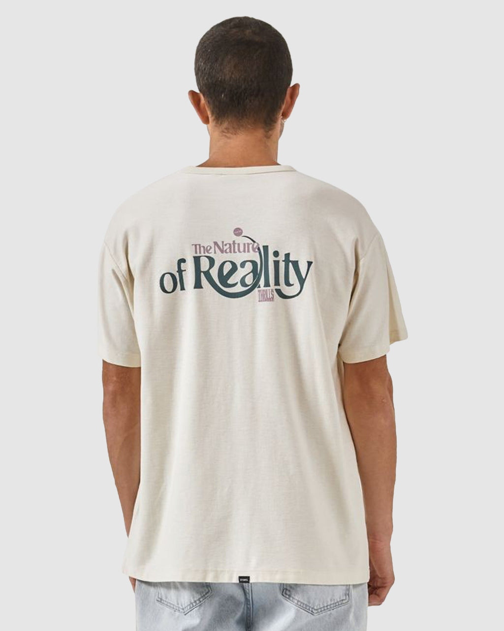 MENS THE NATURE OF REALITY MERCH FIT T-SHIRT