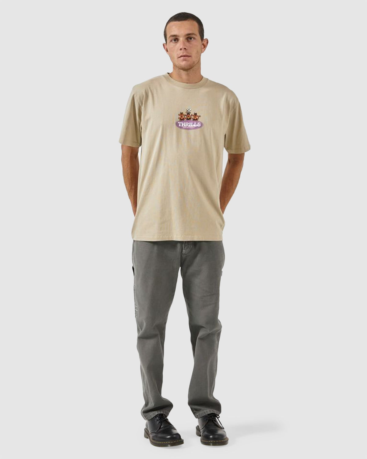 MENS HEAR NO SEE NO MERCH FIT T-SHIRT