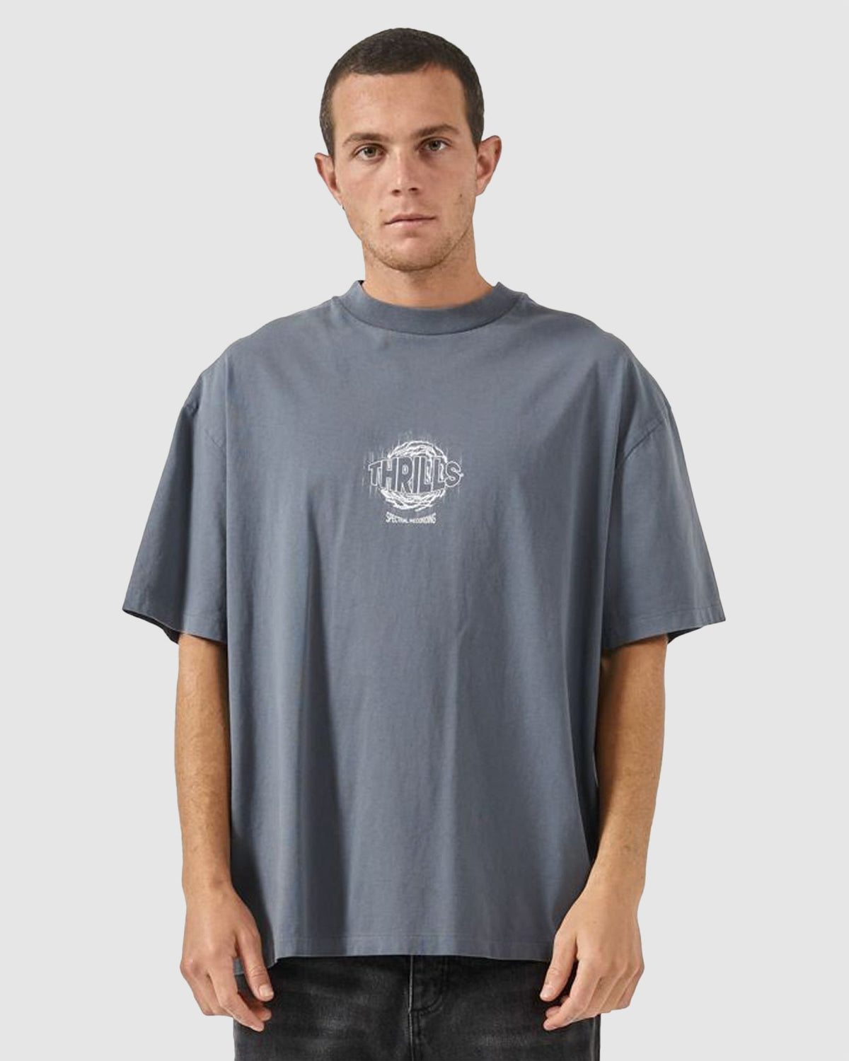 MENS SPECTRAL STATIC BOX FIT OVERSIZED T-SHIRT