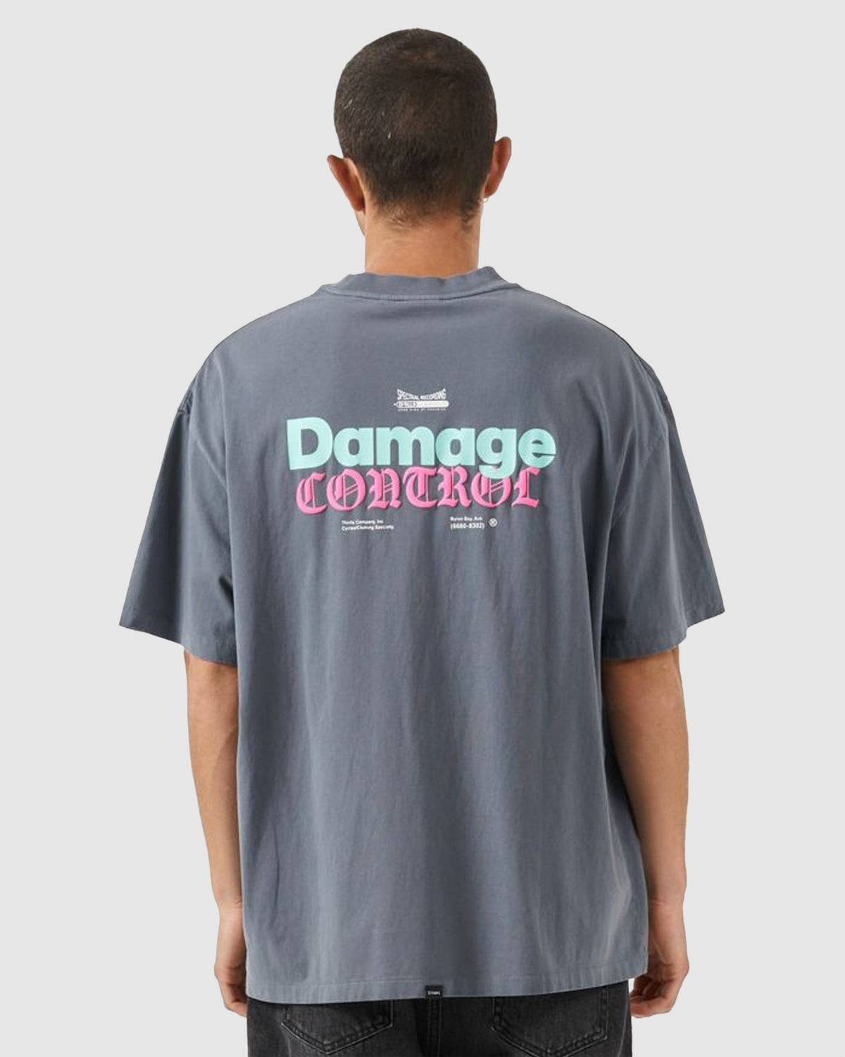 MENS SPECTRAL STATIC BOX FIT OVERSIZED T-SHIRT