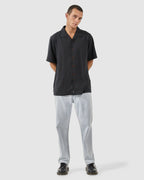 Mens Hemp Minimal Thrills Bowling Short Sleeve Shirt