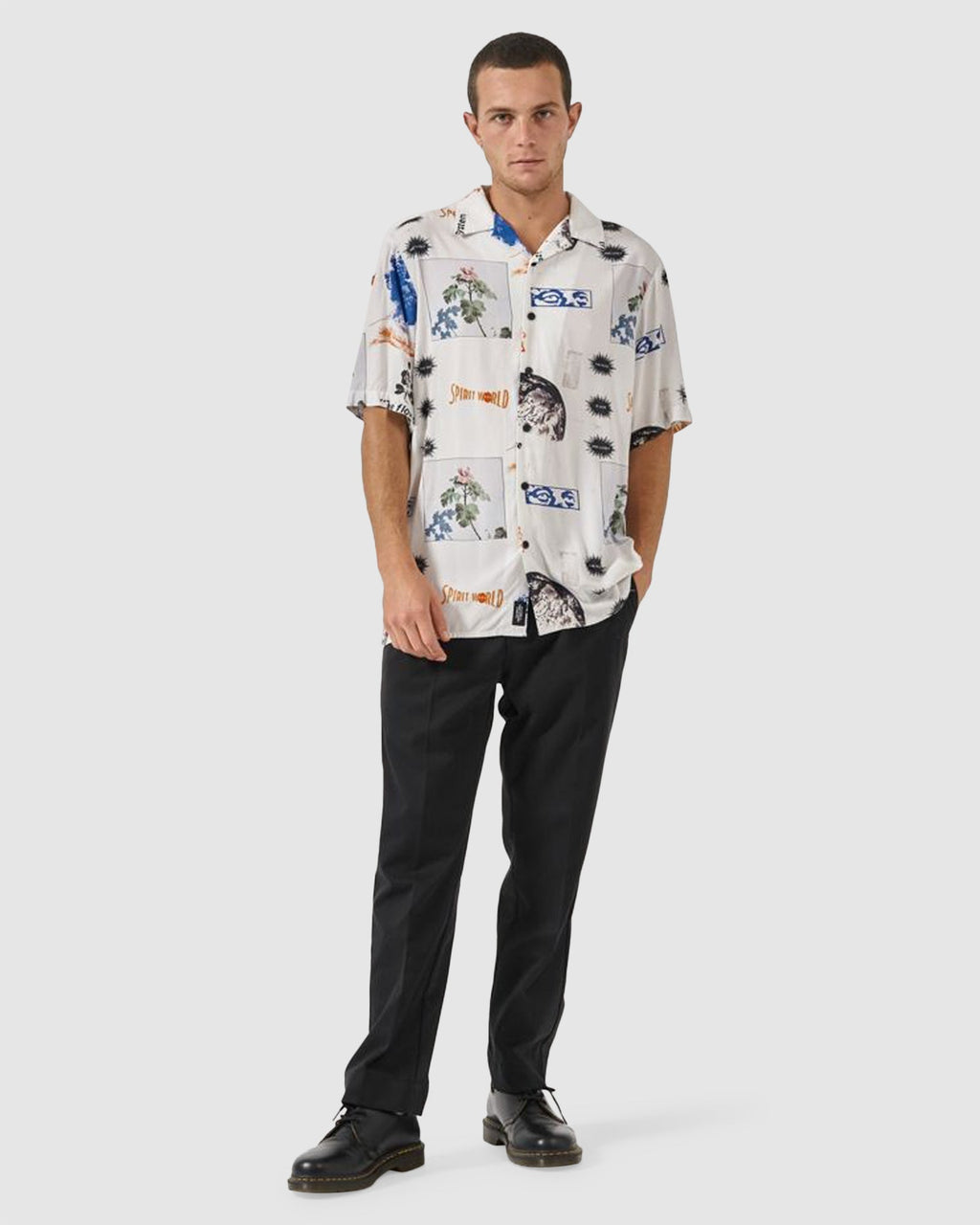 MENS SPIRIT WORLD BOWLING SHIRT