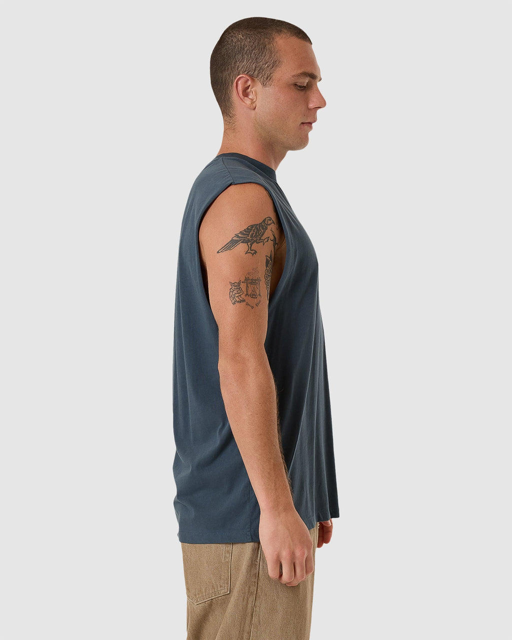 MENS MINIMAL THRILLS MERCH FIT TANK TOP