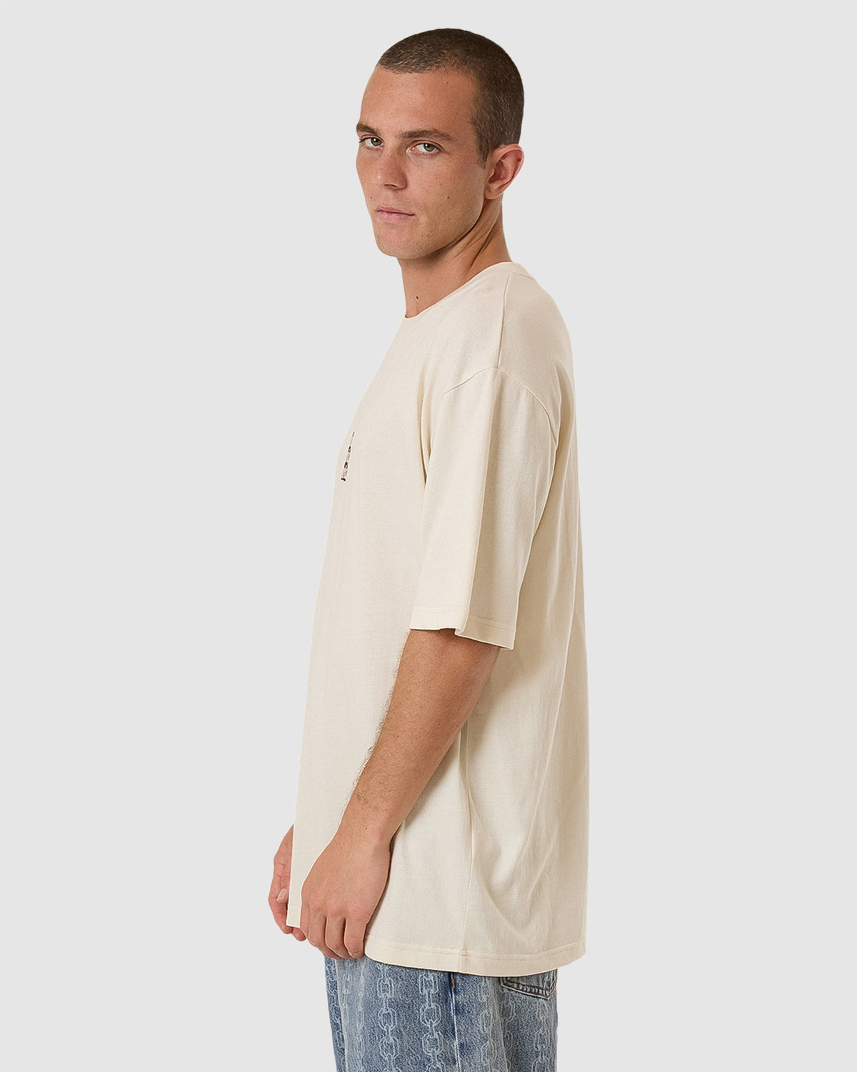 MENS DISTORTION OVERSIZE FIT T-SHIRT