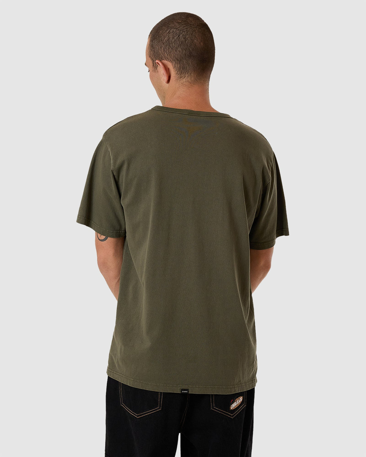 MENS THRILLS WORKWEAR EMBRO MERCH FIT T-SHIRT