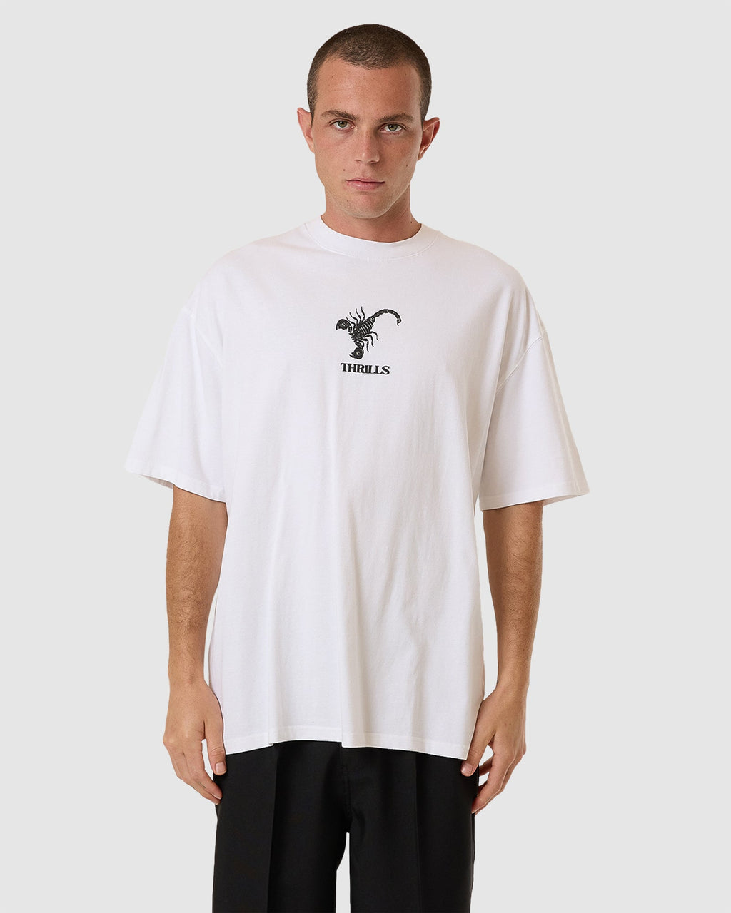 MENS THRILLS ENERGY BOX FIT OVERSIZE T-SHIRT