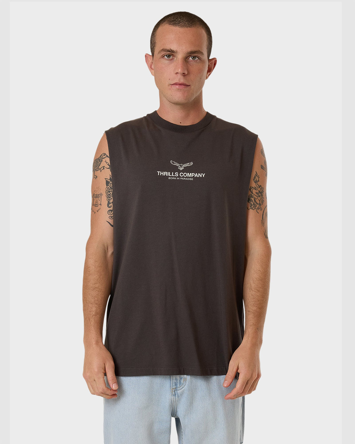 MENS EMBLEM MERCH FIT TANK TOP