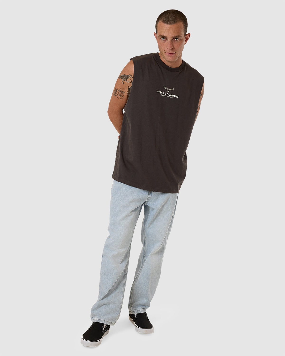 MENS EMBLEM MERCH FIT TANK TOP