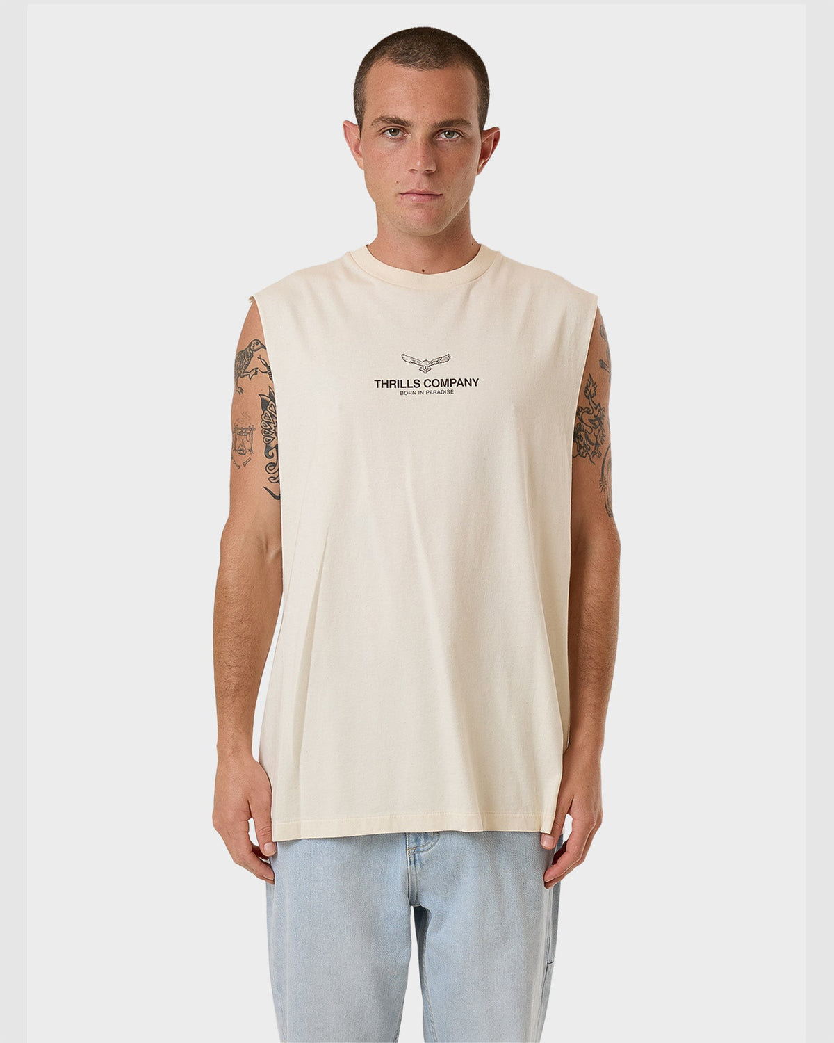 MENS EMBLEM MERCH FIT TANK TOP