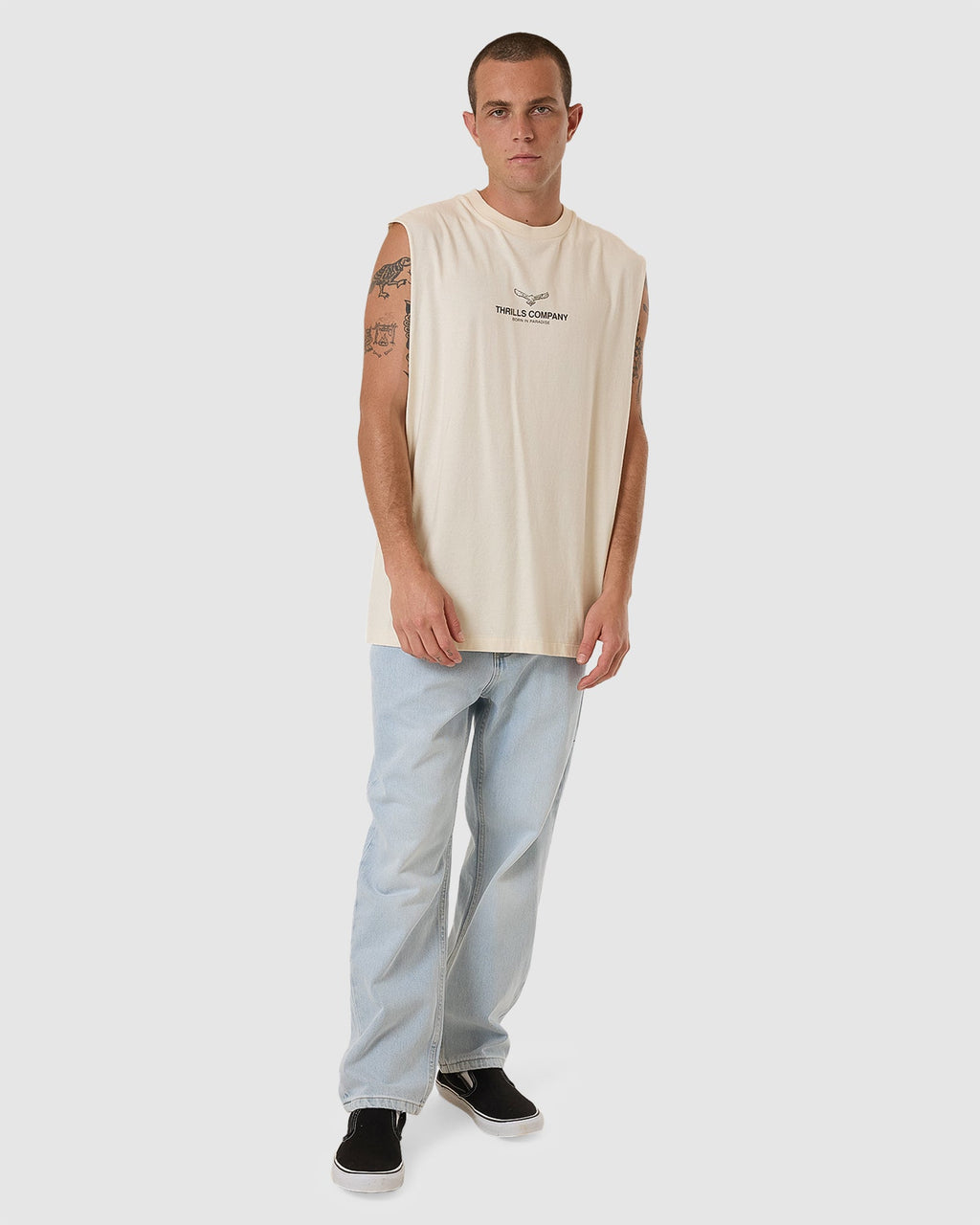 MENS EMBLEM MERCH FIT TANK TOP
