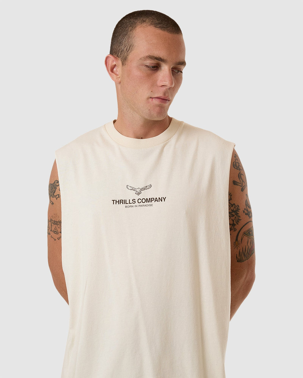 MENS EMBLEM MERCH FIT TANK TOP
