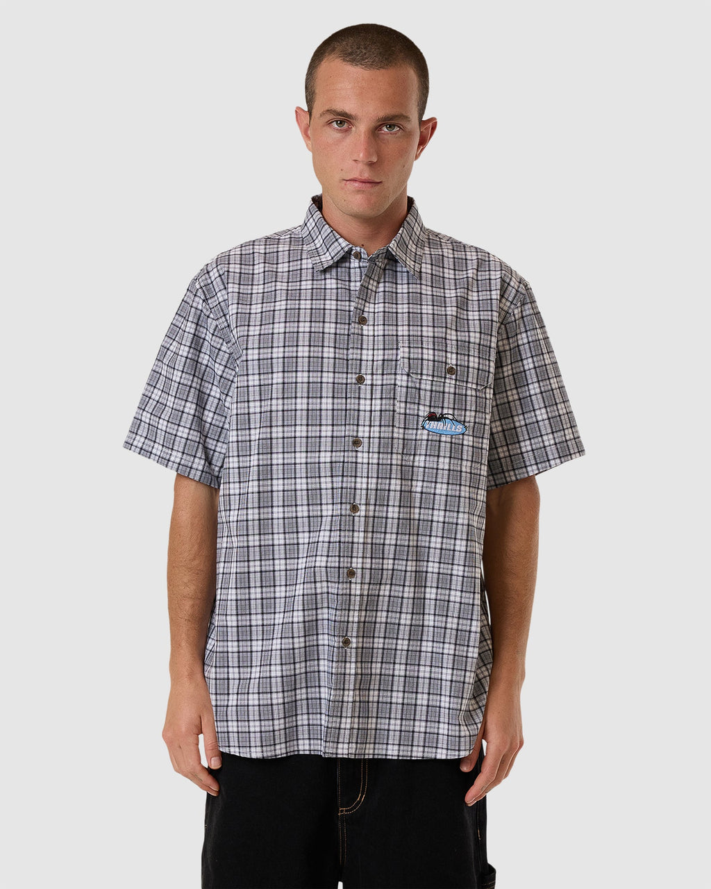 MENS TRUST IN US SHORT SLEEVE SHIRT