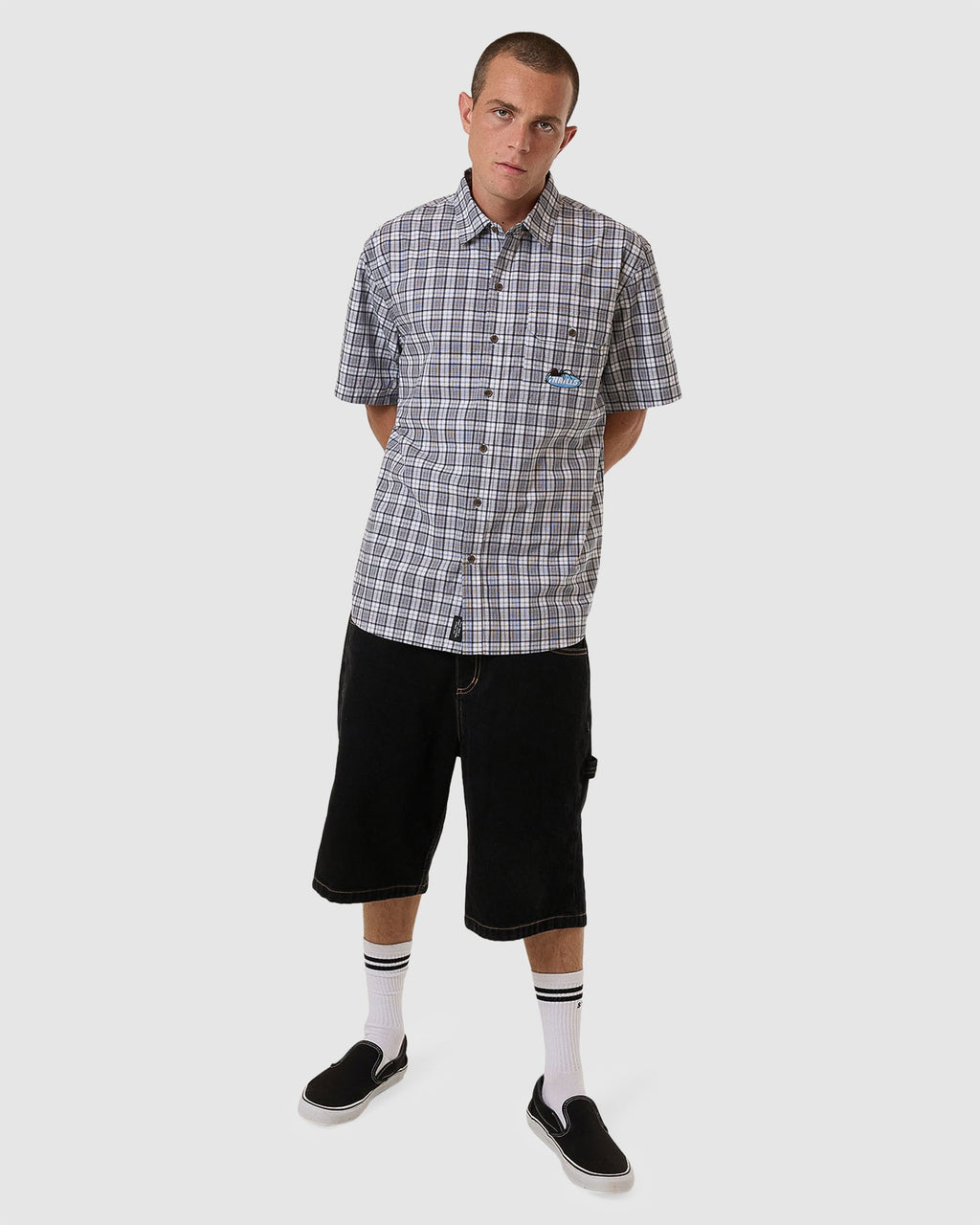 MENS TRUST IN US SHORT SLEEVE SHIRT
