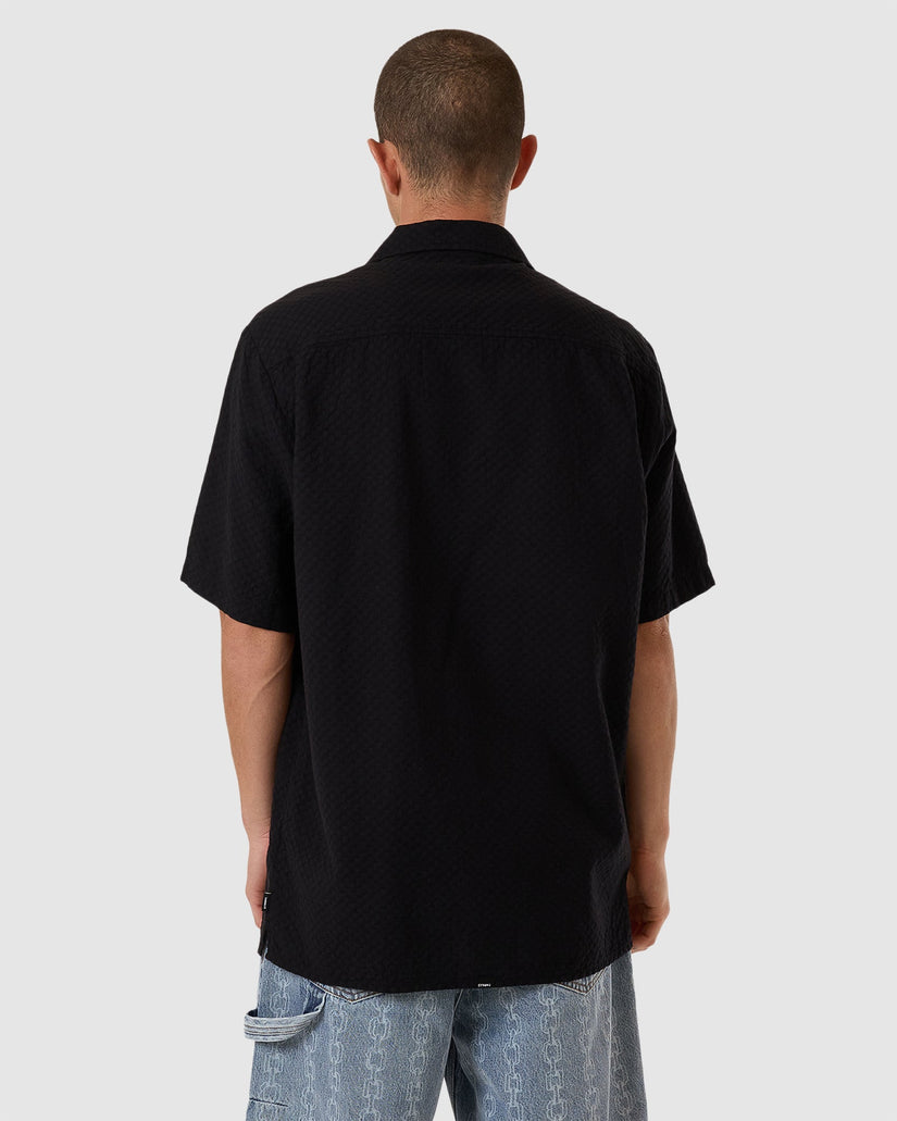 MENS DISTORTION BOWLING SHIRT