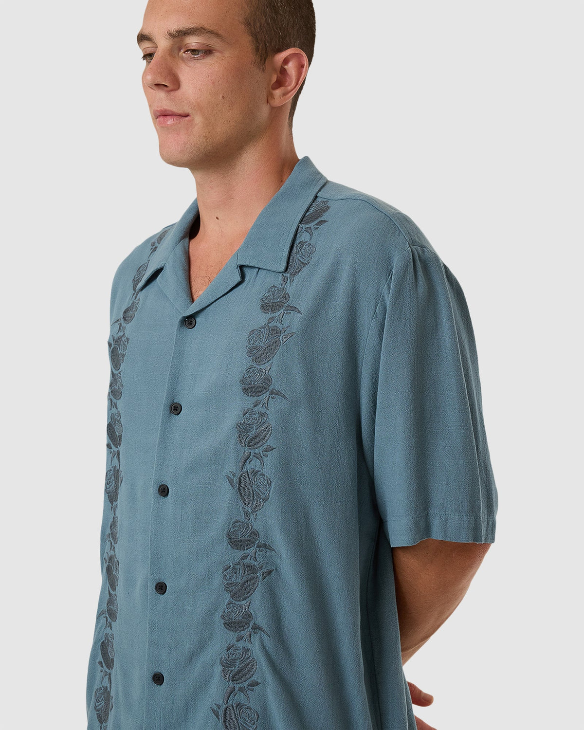 MENS ALL RELATABLE BOWLING SHIRT