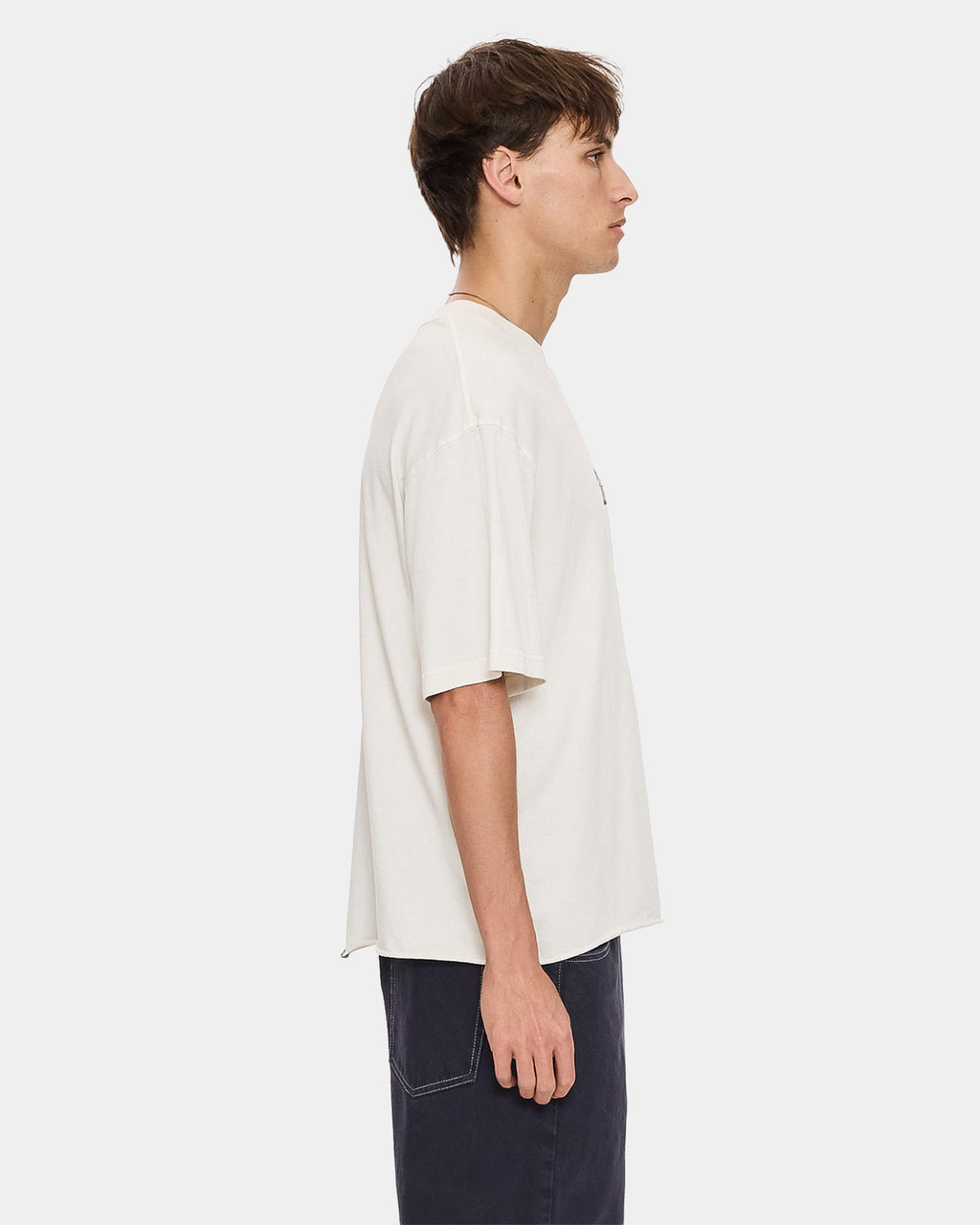 Mens Excitement Excitement Embroidery T-Shirt