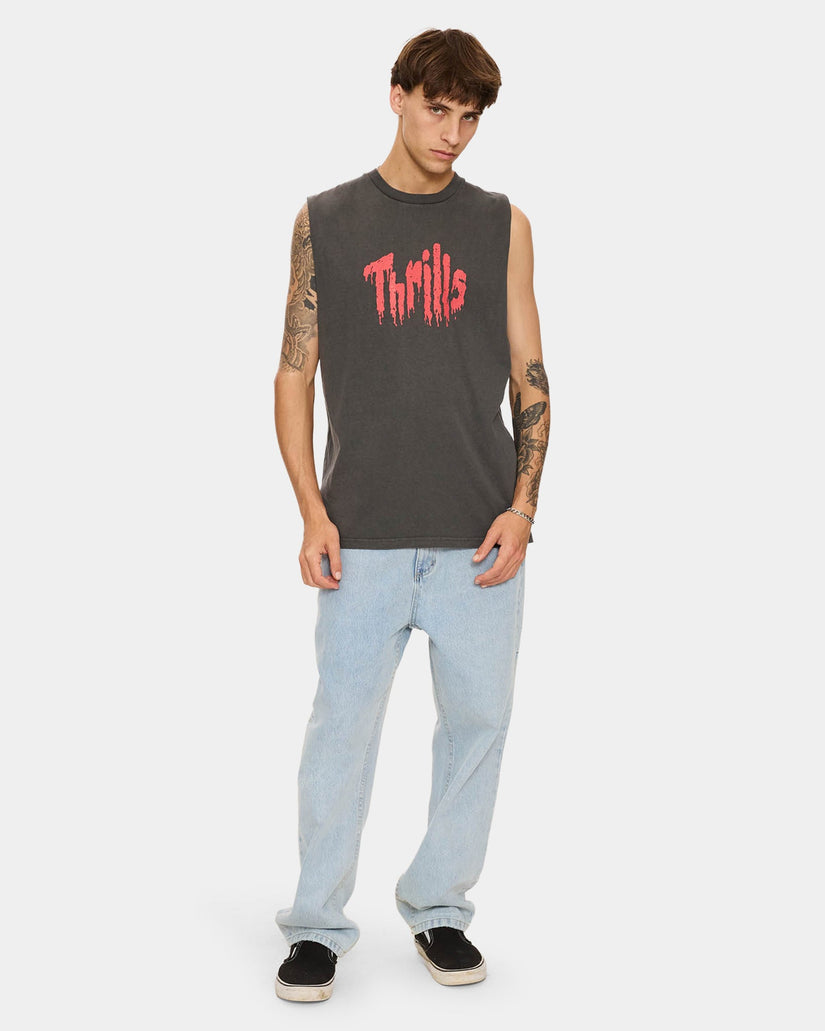 Mens One Bitten Twice Shy Muscle