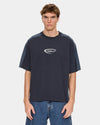 Mens Fusion Panel Oversized T-Shirt