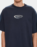 Mens Fusion Panel Oversized T-Shirt