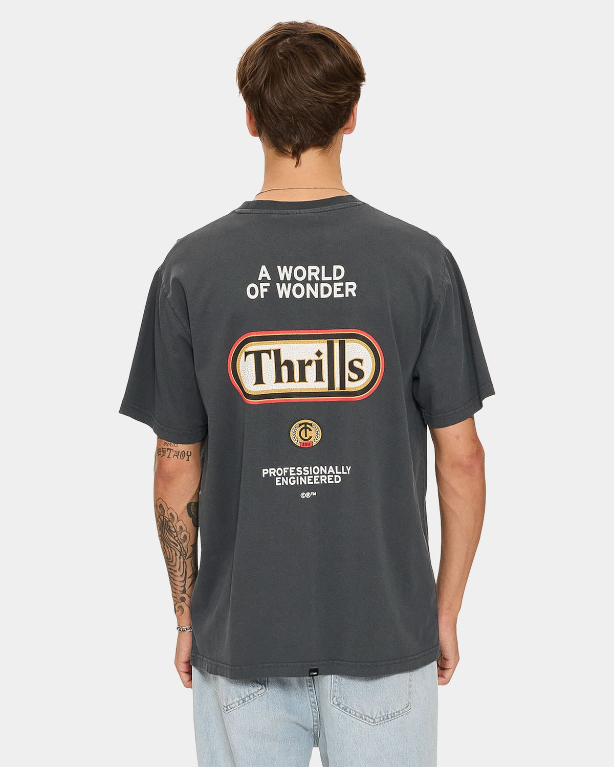 Mens Thrills Wonder World T-Shirt