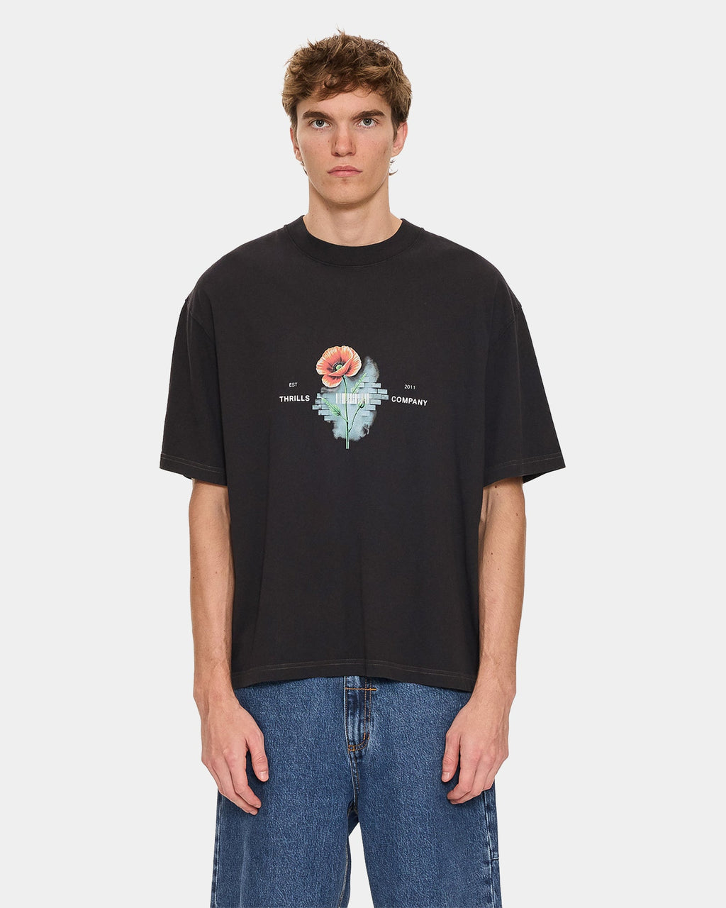 Mens Deadly Popular Oversized T-Shirt
