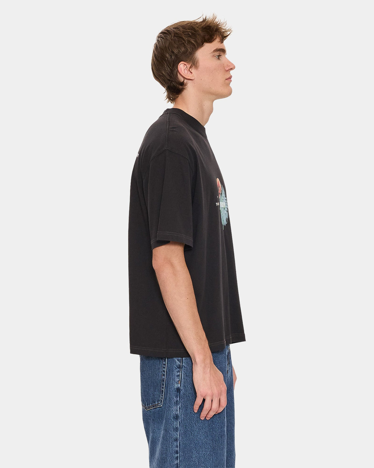 Mens Deadly Popular Oversized T-Shirt