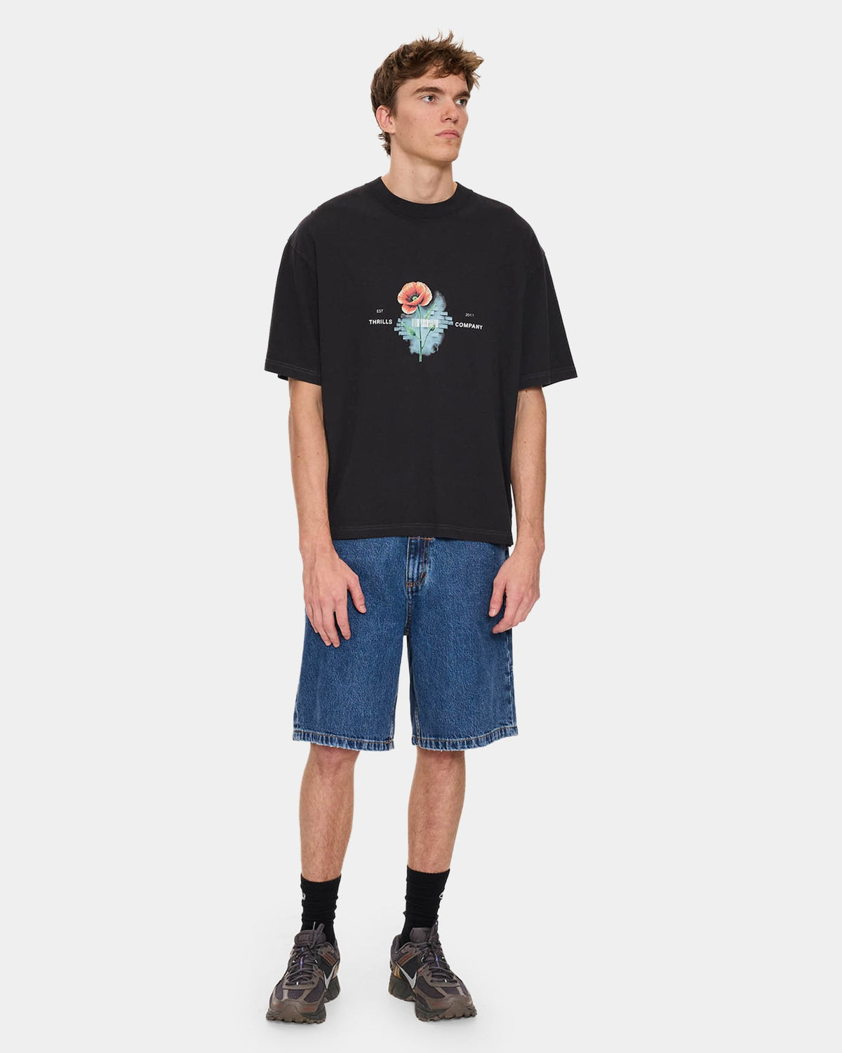 Mens Deadly Popular Oversized T-Shirt