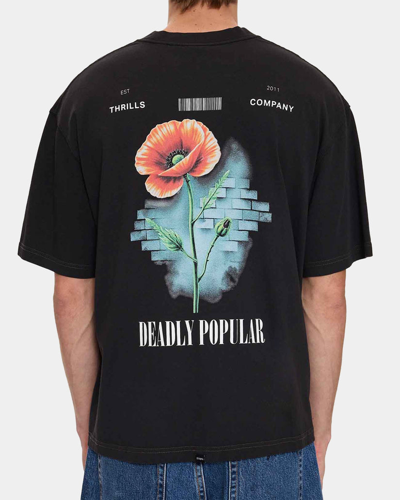 Mens Deadly Popular Oversized T-Shirt