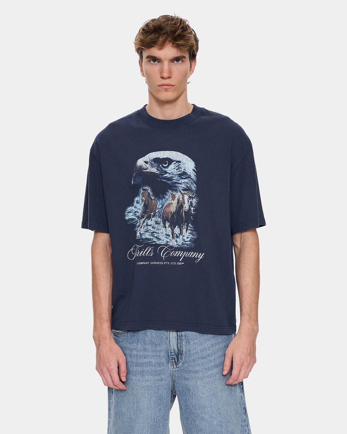 Mens Superior Power Boxy Oversized T-Shirt