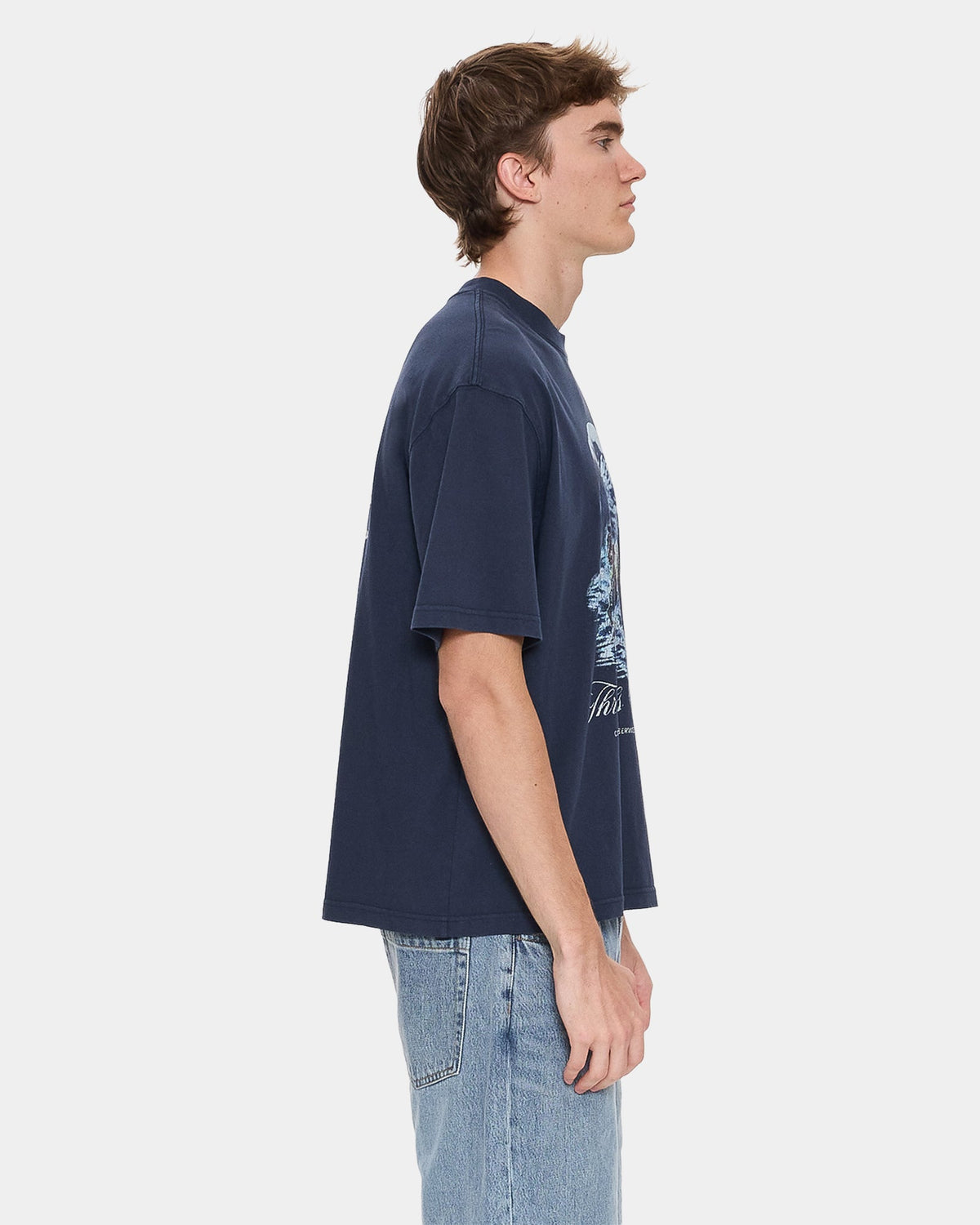 Mens Superior Power Boxy Oversized T-Shirt