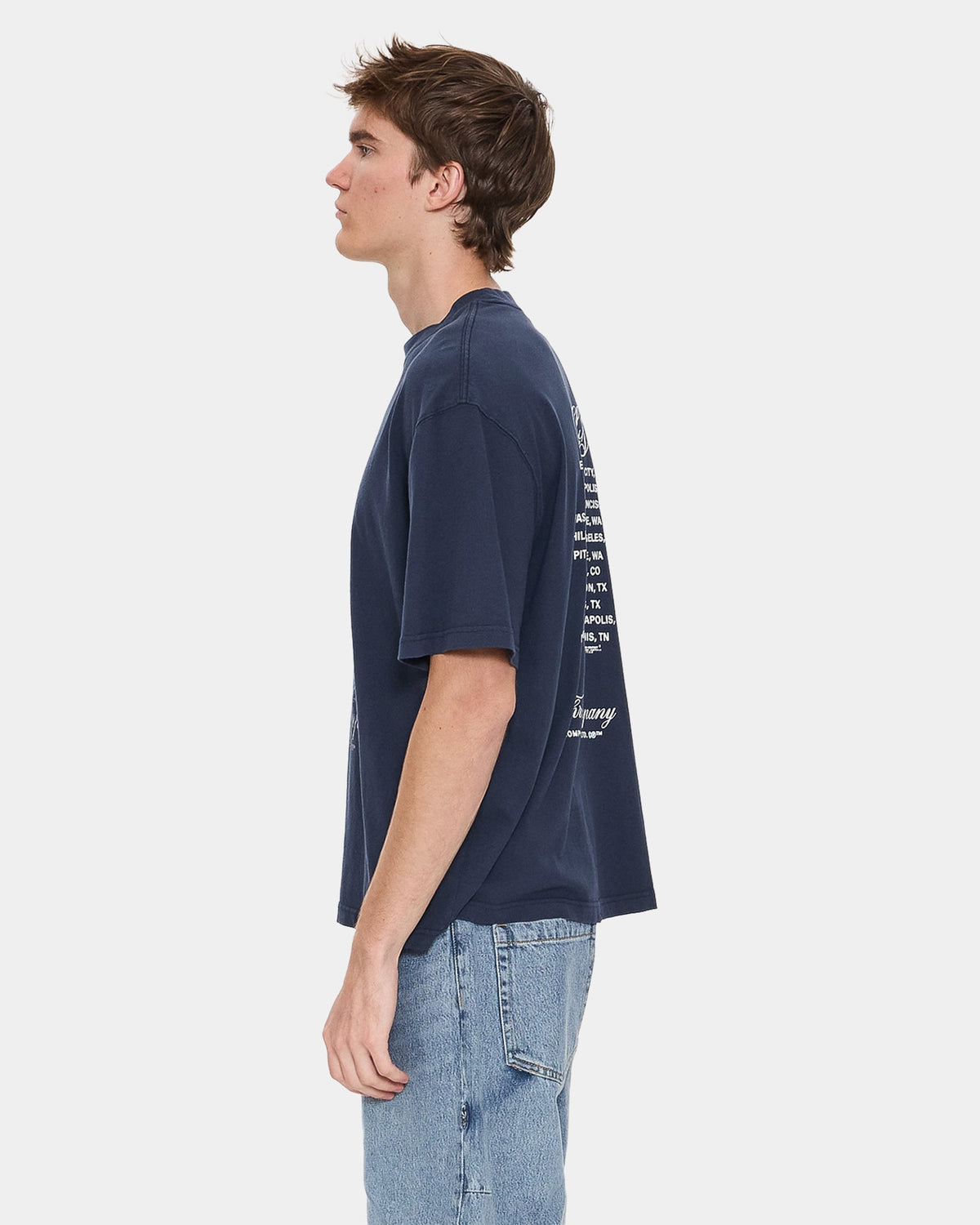 Mens Superior Power Boxy Oversized T-Shirt