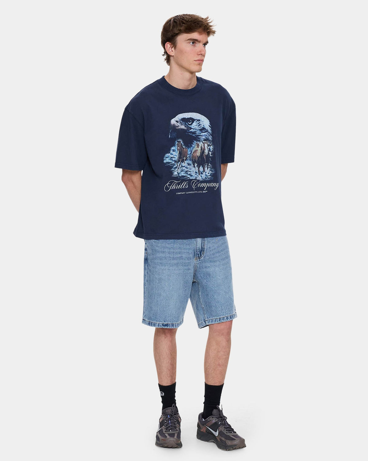 Mens Superior Power Boxy Oversized T-Shirt