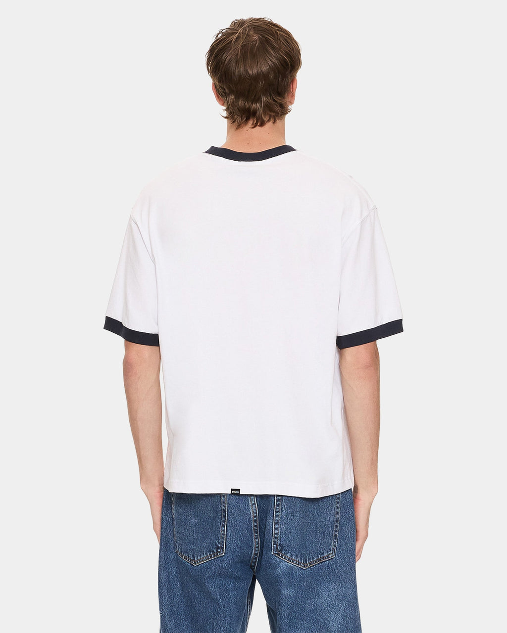 Mens Fusion Ringer Oversized T-Shirt